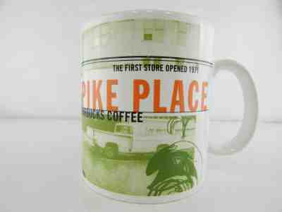 Starbucks 1999 Coffee Mug Cup Pikes Place First Store Seattle Vintage  - Sold on eBay Dec, 13th 2019 for $16.97