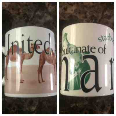 Starbucks UNITED ARAB EMIRATES Sultane Oman City Mug Collector Lot 2002 RETIRED - Sold on eBay Dec, 13th 2019 for $24.00