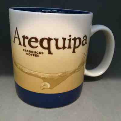 NEW Starbucks Coffee AREQUIPA PERU Global Icon Series Mug - Sold on eBay Dec, 13th 2019 for $34.97