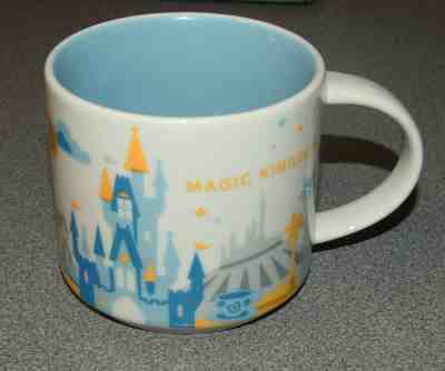 Starbucks You Are Here Disney's MAGIC KINGDOM Mug 14oz. 1st Edition - Sold on eBay Dec, 13th 2019 for $19.99
