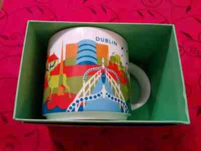 NEW STARBUCKS DUBLIN IRELAND YOU ARE HERE YAH CERAMIC MUG 14oz FREE FAST SHIP - Sold on eBay Dec, 13th 2019 for $55.00