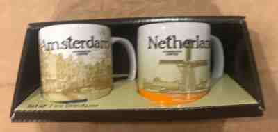 STARBUCKS Coffee AMSTERDAM NETHERLANDS GLOBAL ICON Demitasse MUG, 3oz. NIB - Sold on eBay Dec, 13th 2019 for $34.99