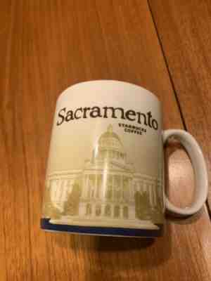 STARBUCKS RARE SACRAMENTO MUG 2009 16oz COLLECTOR SERIES MINT - Sold on eBay Dec, 13th 2019 for $79.99