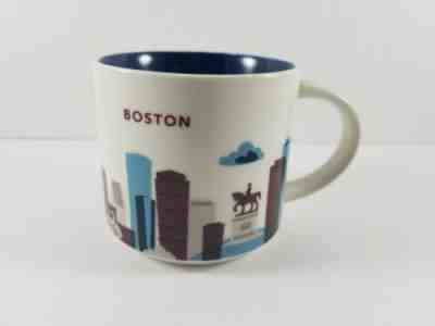 Starbucks Boston You Are Here Series Coffee Mug Cup 14 Oz Collection 2012 - Sold on eBay Dec, 13th 2019 for $19.99
