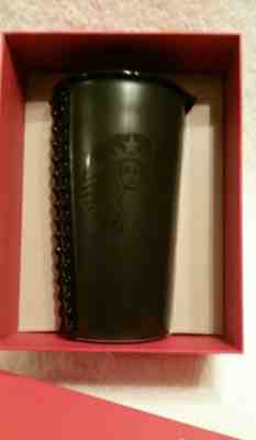 Starbucks 2015 Matte Black Studded - Tumbler 10oz NIB RARE VHTF - Sold on eBay Dec, 13th 2019 for $59.00