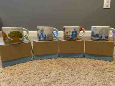Disney World Starbucks Ornaments Set (Magic Kingdom, Epcot, DHS, AK) - Sold on eBay Dec, 13th 2019 for $27.39