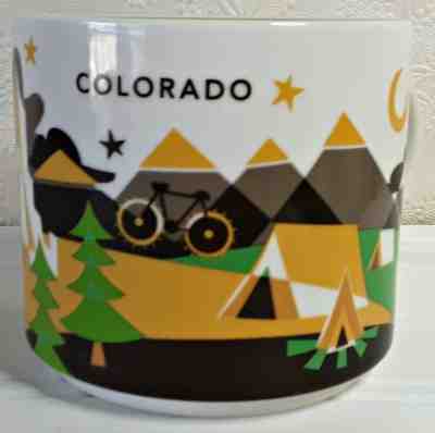 Starbucks Colorado  You Are Here  Collection   Coffee Mug Cup  14 Oz   2013 - Sold on eBay Dec, 13th 2019 for $18.99