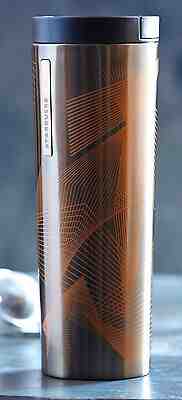Starbucks Stainless Steel Line Waves Tumbler, 16 fl oz - Sold on eBay Dec, 13th 2019 for $21.50
