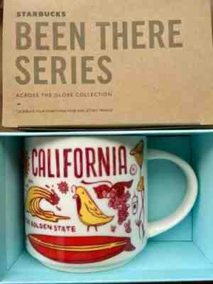 Starbucks Coffee Been There Series Mug CALIFORNIA Cup 14oz w/SKU - Sold on eBay Dec, 12th 2019 for $17.05
