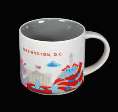 Starbucks Washington DC You Are Here YAH 2015 Collection Coffee Mug Cup, 14 oz - Sold on eBay Dec, 14th 2019 for $24.99