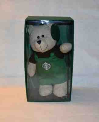 Starbucks 2016 Limited Edition Green Apron Bearista Boy Bear in Box - Sold on eBay Dec, 14th 2019 for $20.00
