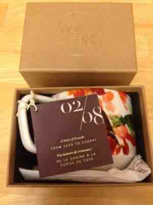 2014 Starbucks Artisan Series 02/08 "From Seed To Cherry" Bone China Coffee Mug - Sold on eBay Dec, 14th 2019 for $24.00