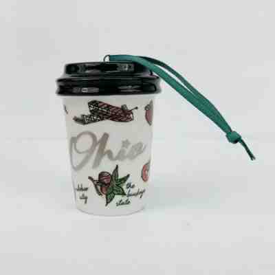 2017 Starbucks Ohio Christmas To Go Cup State Ornament - Sold on eBay Dec, 14th 2019 for $15.00
