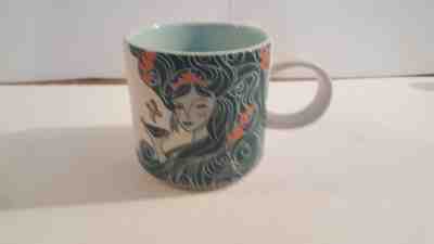 NEW 2018 STARBUCKS HOLIDAY BLUE AQUA SIREN MERMAID CERAMIC 12OZ MUG NWT - Sold on eBay Dec, 14th 2019 for $24.99