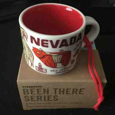Starbucks Been There Series Ornament Nevada 2 oz. Mug New - Sold on eBay Dec, 14th 2019 for $19.95