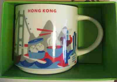 Starbucks Hong Kong Mug YAH You Are Here YAH China Asia New in Box w/SKU *RARE - Sold on eBay Dec, 14th 2019 for $49.99