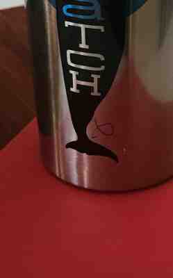 Starbucks tumbler metal 24 oz whale down the hatch - Sold on eBay Dec, 14th 2019 for $40.00