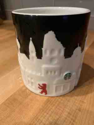 Starbucks City Mug Cup Relief Series BERLIN SKYLINE Germany Black White 16oz - Sold on eBay Dec, 14th 2019 for $21.50
