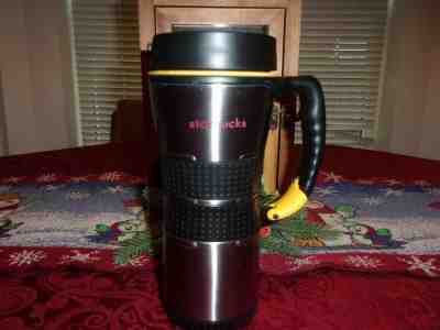 STARBUCKS EXTREME CARABINER TRAVEL TUMBLER 16 oz  - Sold on eBay Dec, 14th 2019 for $15.00