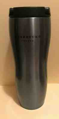 STARBUCKS metallic Blue Tumbler 12 oz Insulated Travel Mug - Sold on eBay Dec, 14th 2019 for $17.99