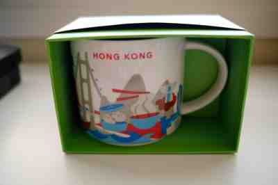 NEW Starbucks Hong Kong YOU ARE HERE 14 oz Ceramic Coffee Mug - Sold on eBay Dec, 14th 2019 for $50.00