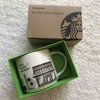 2017 Starbucks Pike Place Market Seattle YAH YOU ARE HERE COLLECTOR COFFEE MUG - Sold on eBay Dec, 14th 2019 for $20.00