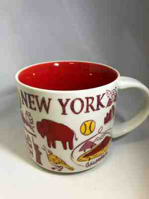 STARBUCKS COFFEE Been There Series 14oz Mug 2017 NEW YORK Cup NIB & w /SKU - Sold on eBay Dec, 14th 2019 for $15.95