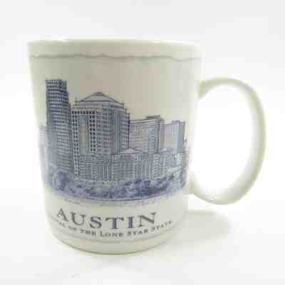 Starbucks Austin Texas Architect Series Coffee Mug Cup 18 oz City Skyline 2007 - Sold on eBay Dec, 14th 2019 for $16.14