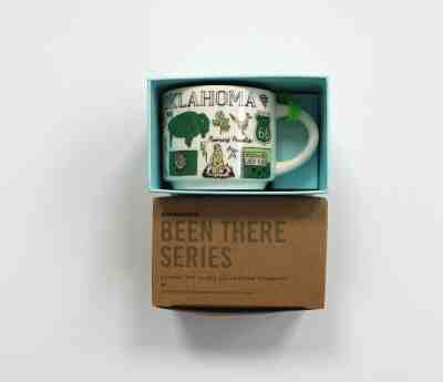Starbucks Been There Series Ornament OKLAHOMA 2 oz Demi Cup - Sold on eBay Dec, 14th 2019 for $30.00