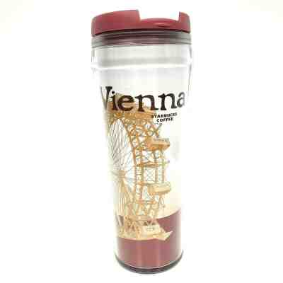 Starbucks VIENNA WIEN AUSTRIA Prater Global Icon Cities Tumbler Coffee Cup 12oz - Sold on eBay Dec, 14th 2019 for $34.95