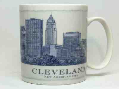 Cleveland Starbucks 2007 City Mug Coffee Cup - 18oz Ceramic - Sold on eBay Dec, 14th 2019 for $19.99