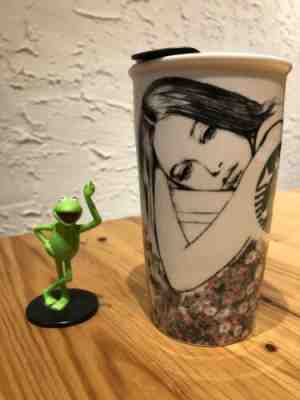 Brand New Starbucks 2013 Charlotte Ronson Travel Mug Last One - Sold on eBay Dec, 14th 2019 for $82.00
