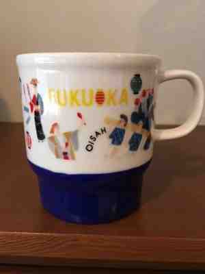 Starbucks 2016 Japan Geography Series FUKUOKA 12oz Coffee Mug YAHH!! MINT - Sold on eBay Dec, 14th 2019 for $28.00