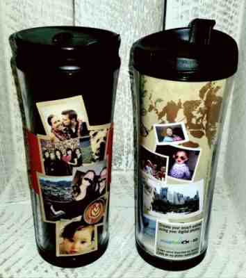 LOT 2 - NEW STARBUCKS CREATE YOUR OWN PHOTO, MEMORY or COLLAGE - 16 oz TUMBLERS - Sold on eBay Dec, 14th 2019 for $15.00