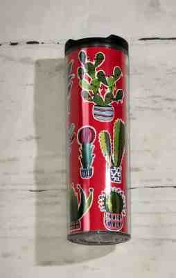 NEW 2017 Starbucks 16 oz Christmas Cactus Bulbs  Prickly Pear  Agave Tumbler  - Sold on eBay Dec, 13th 2019 for $17.99