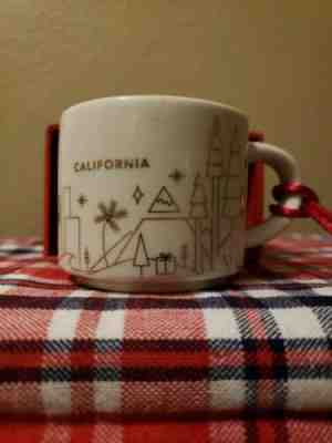 Starbucks 2014 Christmas You Are Here California Holiday Cup Ornament in Box EUC - Sold on eBay Dec, 13th 2019 for $15.00