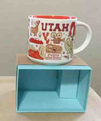 Starbucks Utah 14 Oz Been There State Series (BTS) Mug New with Tag in Box - Sold on eBay Dec, 13th 2019 for $21.95
