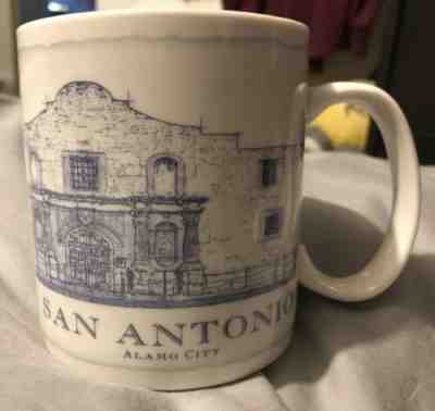 Starbucks 2008 San Antonio Alamo City Architecture Series Coffee Mug 18 oz - Sold on eBay Dec, 13th 2019 for $21.45
