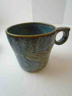 Starbucks Coffee Mug Cup 2014 Anniversary Collection Siren Mermaid Tail 12 Ounce - Sold on eBay Dec, 13th 2019 for $39.99
