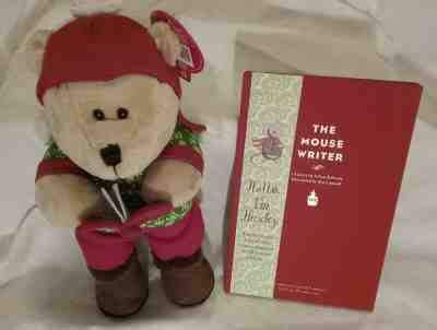 Starbucks Bearista 10" Plush Holiday "The Mouse Writer" Bear and Book. NEW - Sold on eBay Dec, 15th 2019 for $15.00