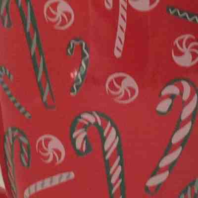 Christmas Starbucks Barista Red Candy Cane Coffee Mug Large Holiday 2002 5" Tall - Sold on eBay Dec, 15th 2019 for $31.99
