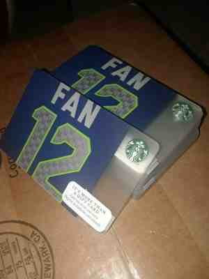 Starbucks Seattle Seahawks Gift Cards 25 Ct. - Sold on eBay Dec, 15th 2019 for $59.99