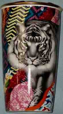 New Starbucks 2018 Sumatra Tiger Tristan Eaton Double Wall Ceramic Tumbler - Sold on eBay Dec, 15th 2019 for $54.99