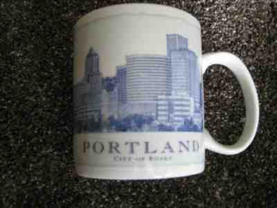 NEW Starbucks Collectible / Rare PORTLAND Architecture City Series Mug - 18 oz - Sold on eBay Dec, 15th 2019 for $21.99