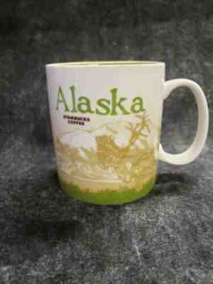 NEW Starbucks Oversize Coffee Mug ALASKA Global Icon Collector Series 16oz RARE - Sold on eBay Dec, 15th 2019 for $75.00