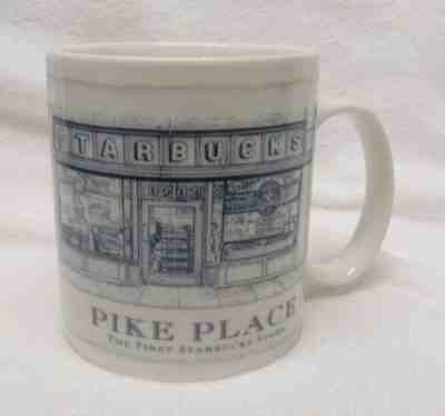 Starbucks Pike Place Seattle Architecture Series Coffee Mug 2007 - Sold on eBay Dec, 15th 2019 for $19.95