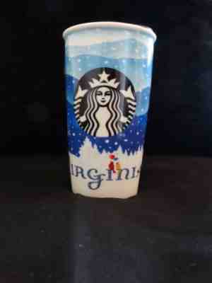 Rare Starbucks Virginia Traveler 12oz Local Collection Double Wall Ceramic 2016 - Sold on eBay Dec, 15th 2019 for $20.00