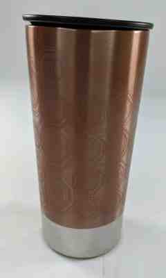 Starbucks Copper Swirl (Cork Bottom) 12oz Travel Drink Tumbler 2012 - Sold on eBay Dec, 15th 2019 for $20.99