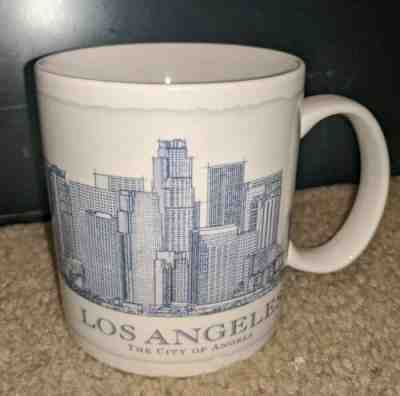 Starbucks Coffee Architectural Series Mug LOS ANGELES 18 oz 2007 CITY OF ANGELS - Sold on eBay Dec, 15th 2019 for $15.99