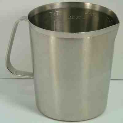 Starbucks Commercial Milk Steaming and Frothing Pitcher 32 Ounce Stainless Steel - Sold on eBay Dec, 15th 2019 for $16.80